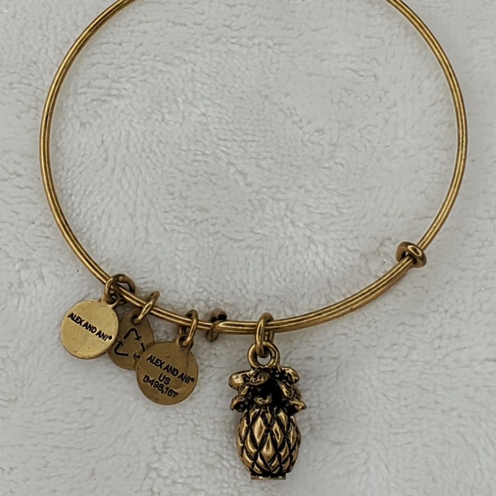 Alex and Ani Pineapple Bracelet